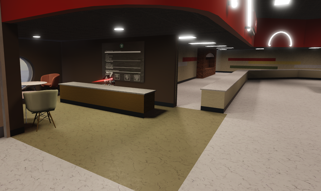 A blurry security capture of the headless man.