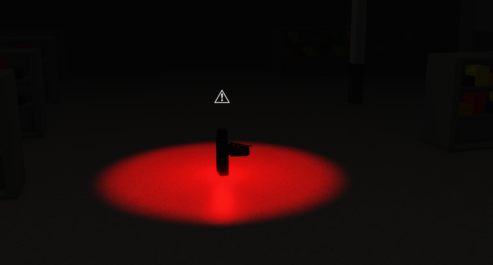 Distorted image of [REDACTED] hunting, very scary.